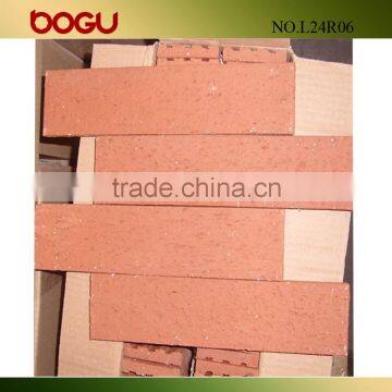 Ceramic outdoor wall clinker brick panel exterior decorative tile cheap clinker tile chinese manufacturer design clinker tile