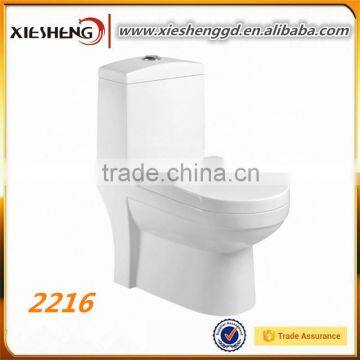 ceramic siphonic one piece toilet WC toilet bowl