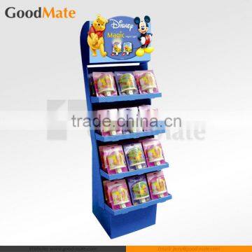 Cardboard Floor Toys Display Stand For Exhibition