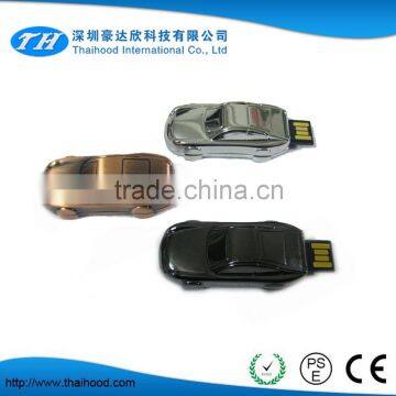 cute car shape metal bulk 128MB-64GB usb flash drives with free logo service