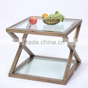 Wooden Lamp table (DT-920-OAK)