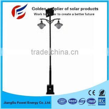 Solar Garden Lighting Pole Parts Light