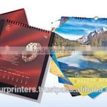 Paper Printed Spiral Wall Calendars