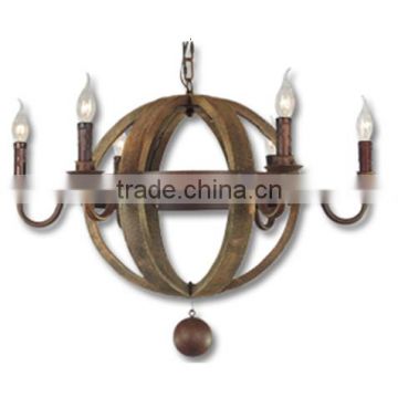 fashion wood chandelier lamp for europe