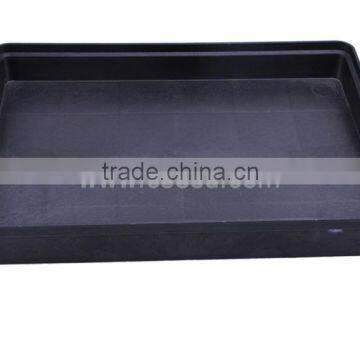 No.4 Black Antistatic Plastic Trays ESD Black Cheap Trays