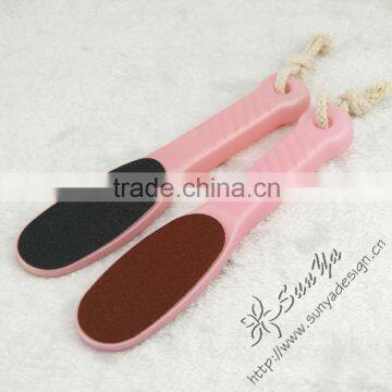 Foot file/pedicure callus remover/Plastic foot file emery board