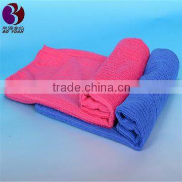 Polyester polyamide microfiber shiny car cleaning towel