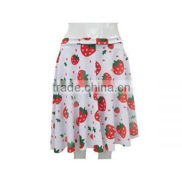 New China ladies dress short skirts woman falbala fashion Korean pleated summer skirt