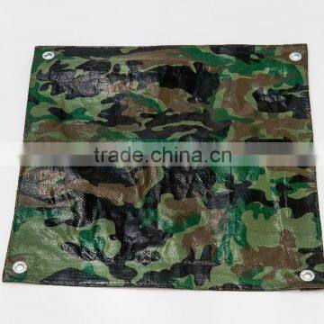 camoufalge tarpaulin for military tent pe tarpaulin