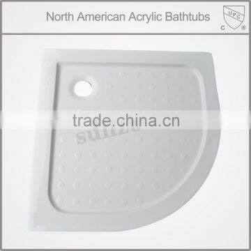 cUPC shower tray with tile flange,fiberglass shower base,cupc shower base