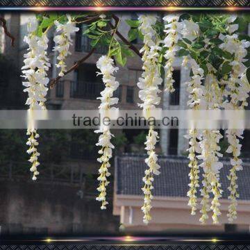 Party Hall Decoration White Wisteria Plant photo-2