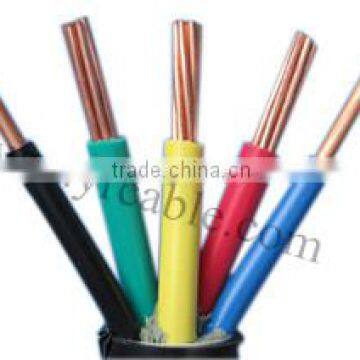 450/750V PVC Insulated PVC Sheath Flexible Control Power Cable