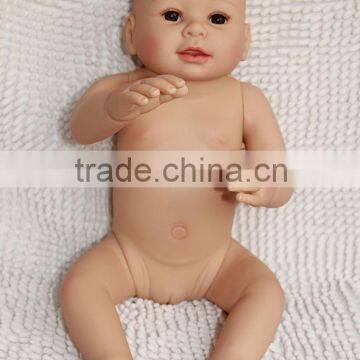 Full silicone vinyl reborn baby girl doll lifelike doll toys