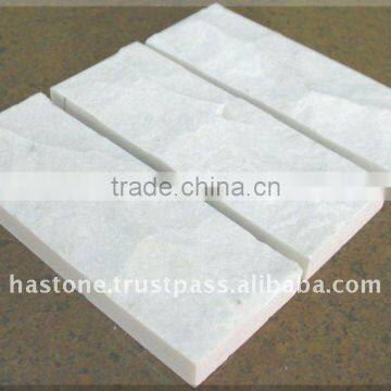 MILK WHITE ROUGH SPLIT MARBLE