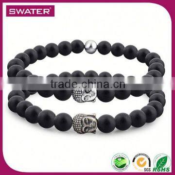 Fashion Trends Summer 2016 Buddha Charm Black Tourmaline Bracelet