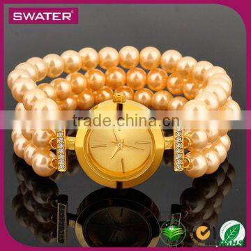 2016 New Product Pearl Ladies Fancy Wrist Watches