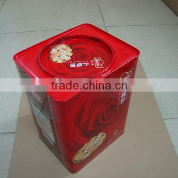 rectangular tin box