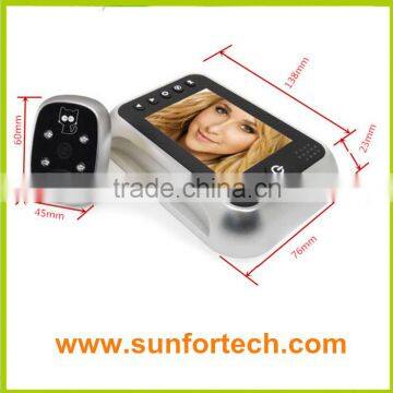 .com Battery Operated Security Camera Video Projection Screen Door Viewer Camera Usb