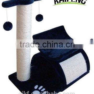 Zhejiang Huzhou Anji Kaifeng small wood and sisal Cat Tree ,cat Scratcher Post ,cat climbing frame,cat climber