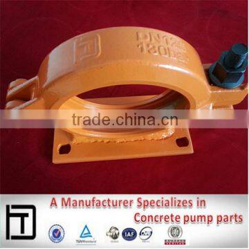 Concrete pump parts,DN125 fixable bolt clamps