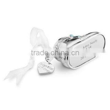 Metal Baby Shoes Christmas Ornaments photo-3