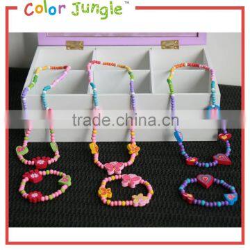 New model jewelry set for kids, bracelet and necklace jewelry sets jewelry fashion