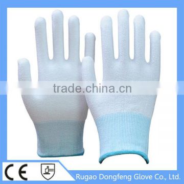 PU Coated 13 Gauge Polyester Work Gloves