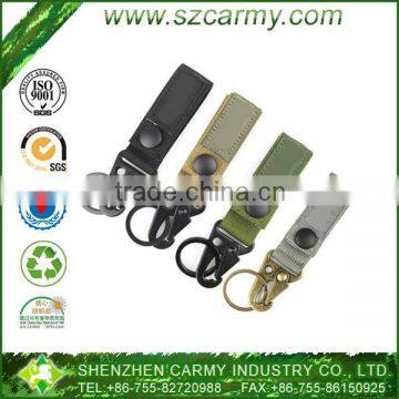 universal outdoor cordura fabric lanyard easy-use key chain