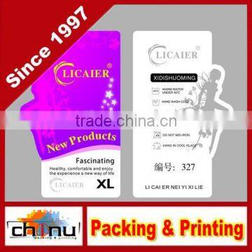 OEM Customized Paper Hang Tag And Label (420015)