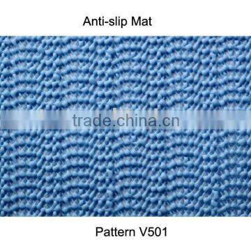 PVC Foam Grip Mat pattern,plastic table mat