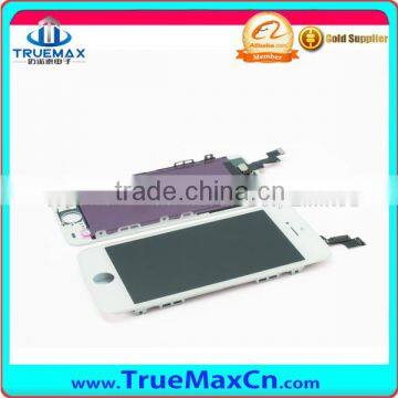 Grade AAA 100% Test without spots LCD for iPhone 5S Display with Touch Screen Digitizer Assembly Replacement, for iphone 5s LCD