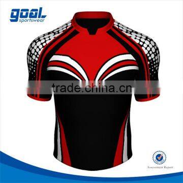 High quality youth spain rugby jersey