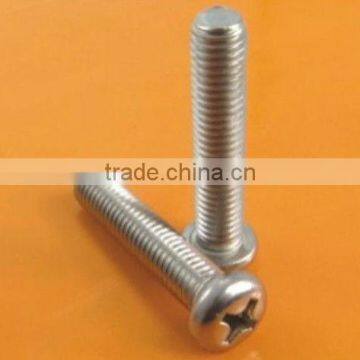 DIN7985 pan head screws with cross drive stainless steel