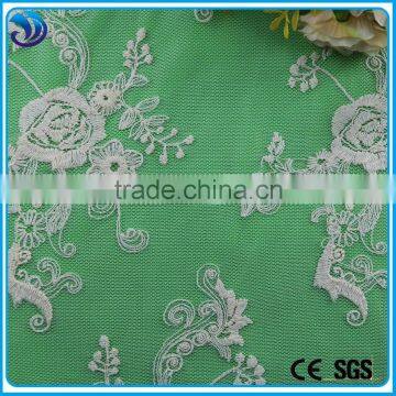 2015 Net Mesh Cotton Plain Embroidery Fabric photo-3