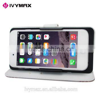 IVYMAX Premium Custom Printed Wallet Case, Slide Type PU Leather Universal Wallet Case Stand Cover for All Phones photo-5