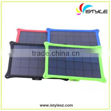 4W/5W tablet usb solar battery charger panels flat and slim