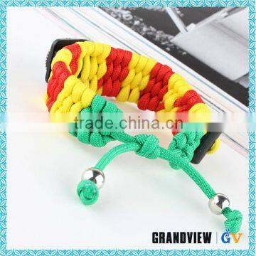 Factory Supply Attractive Price Blue Survival Bracelet photo-5