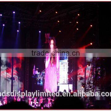 curtain led screen, outdoor stage used led curtain display video screen, 1000mm*500, ultra slim, high brightness, high referesh
