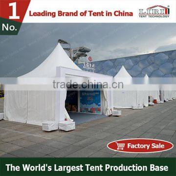 white 5x5m tent high peak pagoda for outdoor event