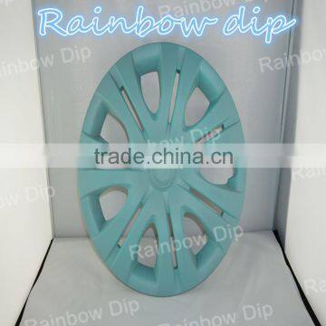 rubber coated wheel