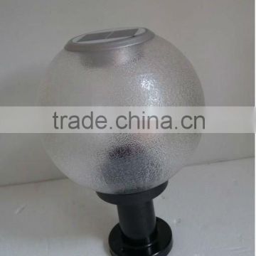 led well sale plastic solar table round ball light(SO8827b