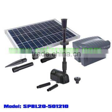 Solar pump for landscape fountain (SPBL20-501210)