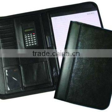 Conference PU Folder a4 pu leather notepad folder