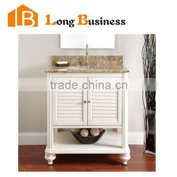 LB-LX2133 Exquisite Thin Solid Wood Bathroom Vanity