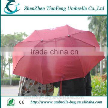 2014 Good quality orange Chinese wholesale business cheap couple umbrella