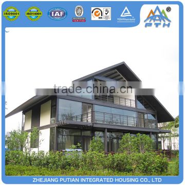 China certificated house prefabricated home luxury villa