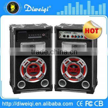 Hot selling 2.0 professional outdoor pa music speakers With USB,SD card,FM radio