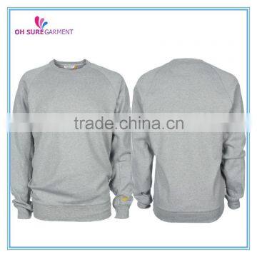 100% cotton french terry hoodie sweatshirt for men