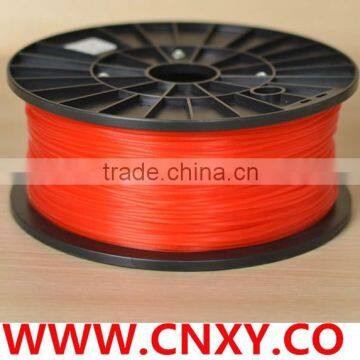 Wenzhou red 3D filament for print support OEM manufacturers 1.75/3.00 mm with ABS/ PLA