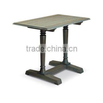 unique restaurant tables square to round with grill HDCT353